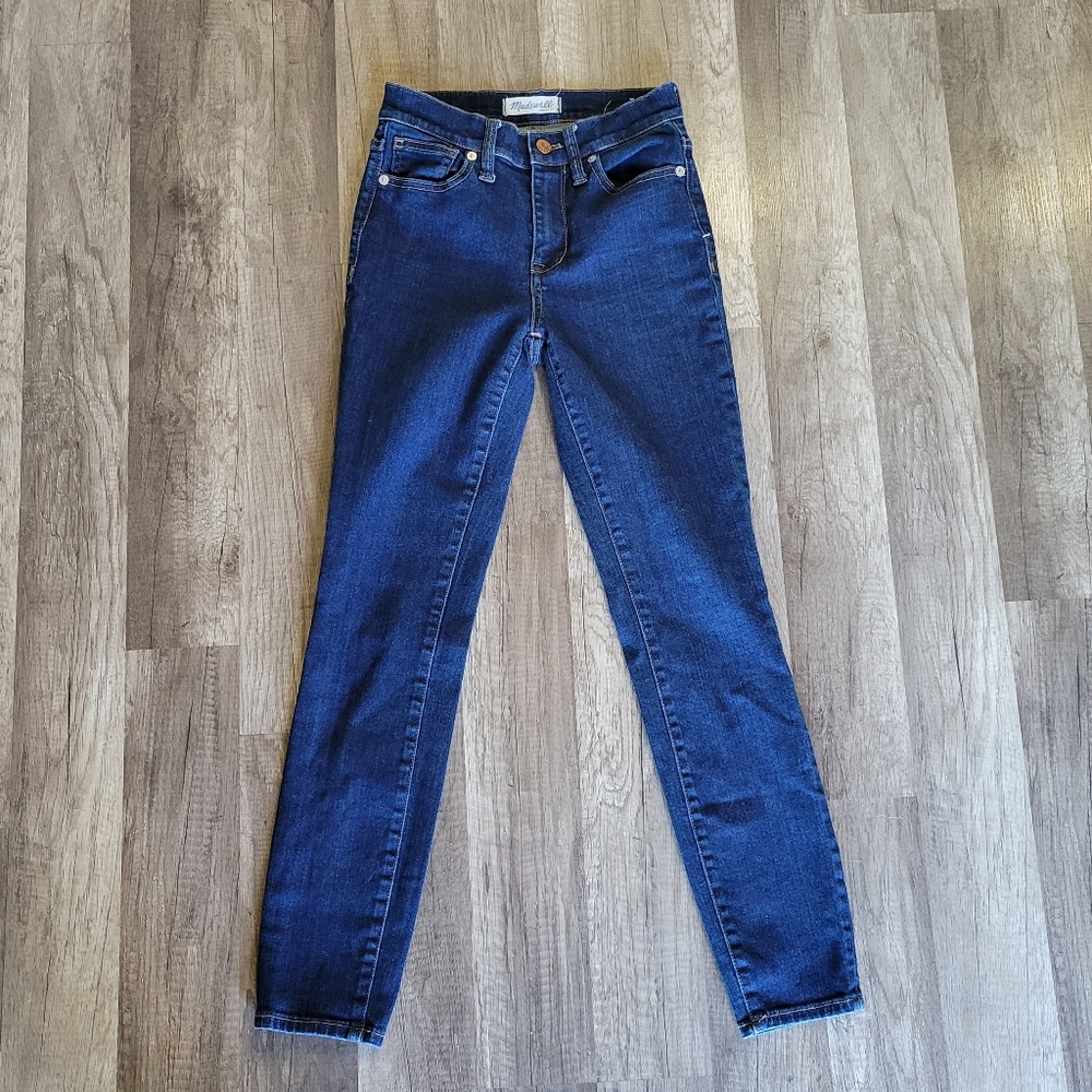 Madewell High Riser Skinny Jeans